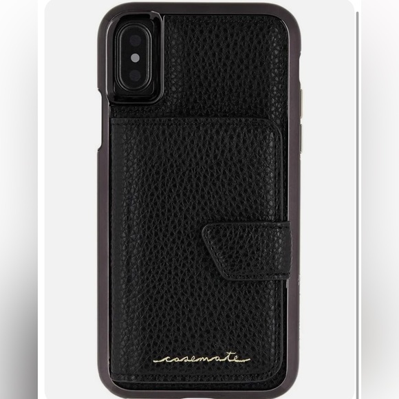 Case-Mate Compact Mirror Wallet Case in Black - Picture 2 of 8